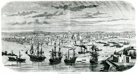 Widok na Nowy Orlean, 1862